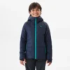 Chaqueta Acolchada De Montaña Y Trekking Niños 7-15 Años Quechua Hybrid Azul