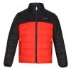 Regatta Chaqueta Acolchada Freezeway III Para Niños/Niñas Naranja Cajún, Negro