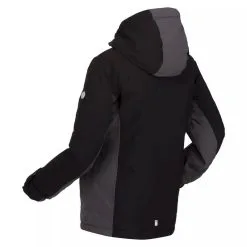 Regatta Chaqueta Acolchada Highton III Para Niños/Niñas Negro, Gris Oscuro -ZAS Ventas chaqueta acolchada highton iii para niosnias negro gris oscuro 3