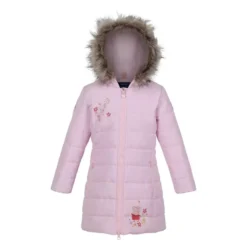 Regatta Chaqueta Acolchada Peppa Pig Niñas Neblina Rosa