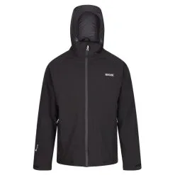 Regatta Chaqueta Aislante Baxton Impermeable Para Hombre Negro