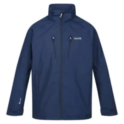 Regatta Chaqueta Calderdale IV Impermeable Para Hombre Azul Sky Diver, Marino Admiral -ZAS Ventas chaqueta calderdale iv impermeable para hombre azul almirante