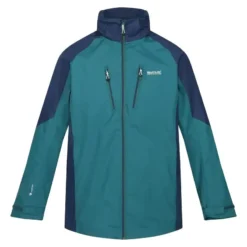 Regatta Chaqueta Calderdale IV Impermeable Para Hombre Azul Sky Diver, Marino Admiral -ZAS Ventas chaqueta calderdale iv impermeable para hombre verde pacifico azul almirante