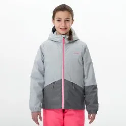 Chaqueta De Esquí Y Nieve Niños Wedze Ski-P 100 Gris