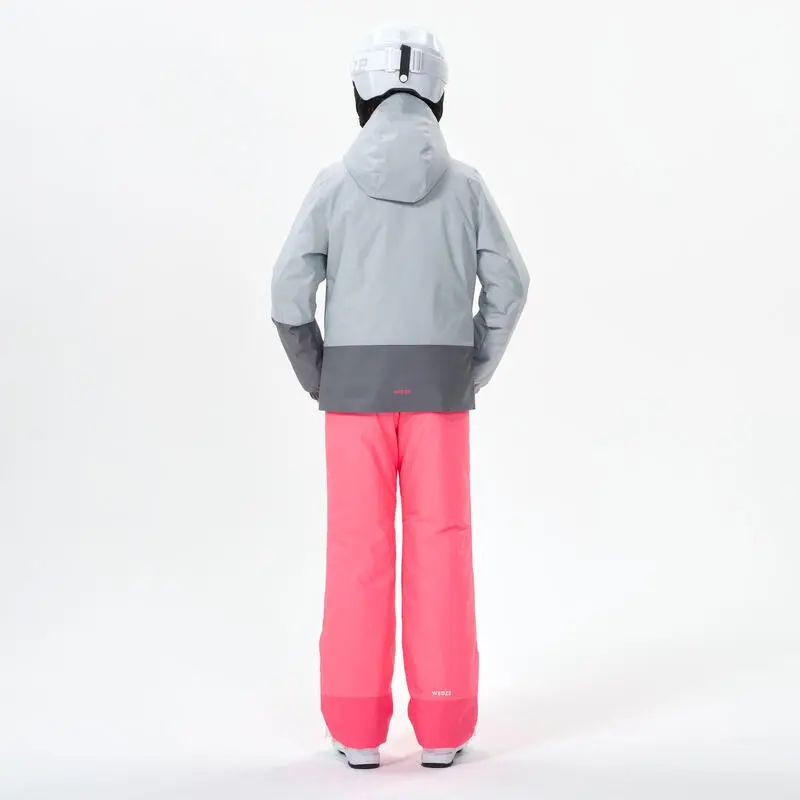 Chaqueta De Esquí Y Nieve Niños Wedze Ski-P 100 Gris 5 Chaqueta De Esquí Y Nieve Niños Wedze Ski-P 100 Gris - Imagen 5