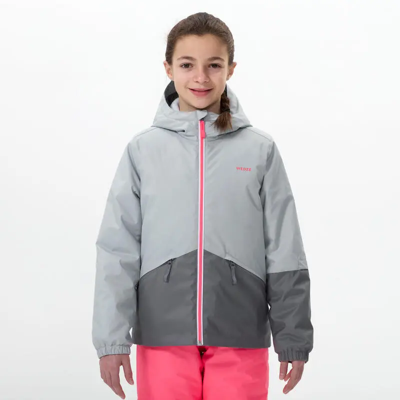 Chaqueta De Esquí Y Nieve Niños Wedze Ski-P 100 Gris 1 Chaqueta De Esquí Y Nieve Niños Wedze Ski-P 100 Gris