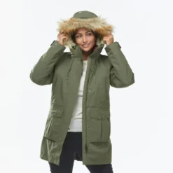 Chaqueta De Montaña Y Trekking 3 En 1 Impermeable Mujer Forclaz Travel 900