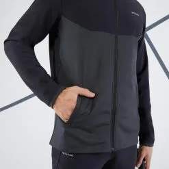 Chaqueta De Tenis Hombre Artengo TJA 500 Negro Gris -ZAS Ventas chaqueta de tenis hombre artengo tja 500 negro gris 2