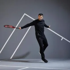 Chaqueta De Tenis Hombre Artengo TJA500 TH Negro -ZAS Ventas chaqueta de tenis hombre artengo tja500 th negro 2