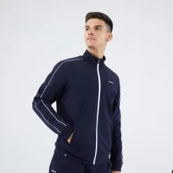 Artengo Chaqueta De Tenis Hombre - Soft Marino