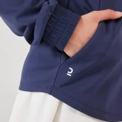 Chaqueta De Tenis Niña Artengo TJK500 Azul Marino -ZAS Ventas chaqueta de tenis nia artengo tjk500 azul marino 4