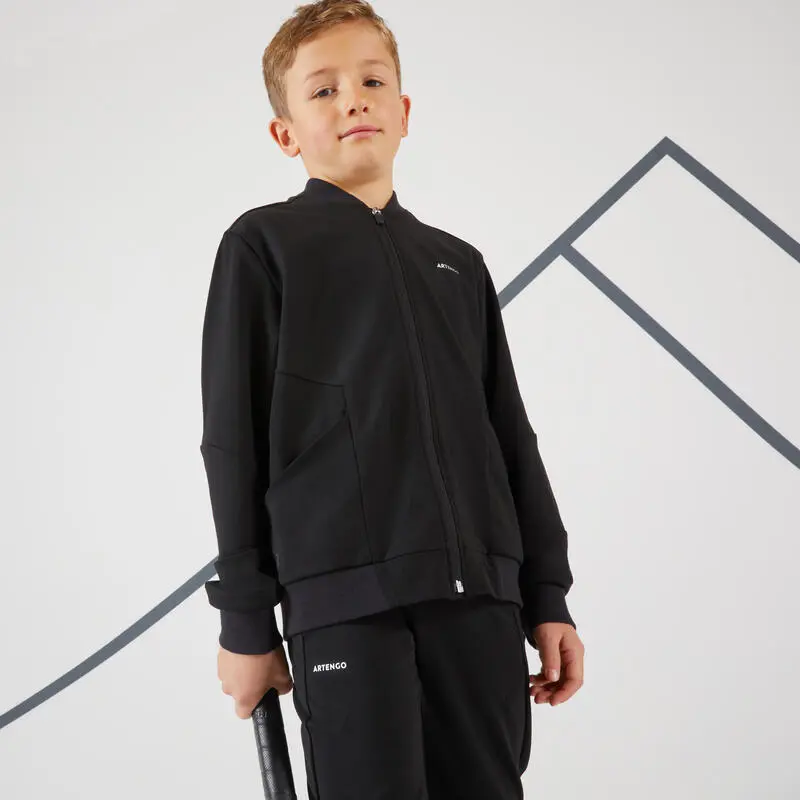 Chaqueta De Tenis Artengo TJK5OO Niño Azul Marino 2 Chaqueta De Tenis Artengo TJK5OO Niño Azul Marino - Imagen 2