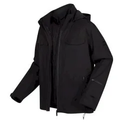 Regatta Chaqueta Impermeable Britely Literna Para Hombre Negro -ZAS Ventas chaqueta impermeable britely literna para hombre negro 3