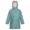 Regatta Chaqueta Impermeable Brynlee Estampado Animal Para Niños/Niñas Azul Mineral