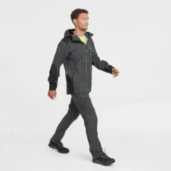 Chaqueta Impermeable De Montaña Y Trekking Hombre Quechua MH900 Negro -ZAS Ventas chaqueta impermeable de montaa y trekking hombre quechua mh900 negro 2