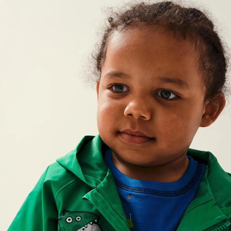 Regatta Chaqueta Impermeable De Peppa Pig Dinosaurio Verano Para Niños/Niñas Verde 4 Regatta Chaqueta Impermeable De Peppa Pig Dinosaurio Verano Para Niños/Niñas Verde - Imagen 4