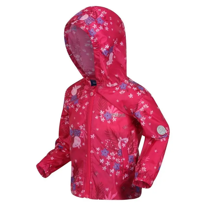 Regatta Chaqueta Impermeable De Peppa Pig Para Niños/Niñas Rosa Fusión 3 Regatta Chaqueta Impermeable De Peppa Pig Para Niños/Niñas Rosa Fusión - Imagen 3