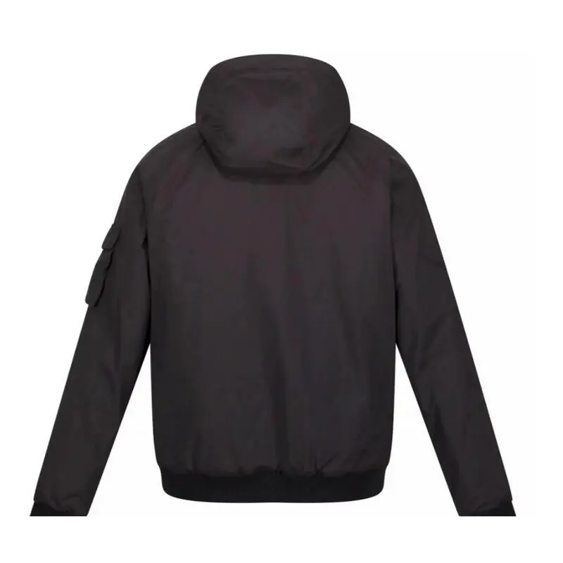 Regatta Chaqueta Impermeable Faizan Para Hombre Negro 2 Regatta Chaqueta Impermeable Faizan Para Hombre Negro - Imagen 2