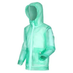 Regatta Chaqueta Impermeable Hallow Transparente Para Niños/Niñas Verde Hielo -ZAS Ventas chaqueta impermeable hallow transparente para niosnias verde hielo 3