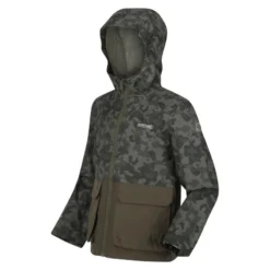 Regatta Chaqueta Impermeable Hywell Camuflaje Para Niños/Niñas Hoja De Uva 8 Regatta Chaqueta Impermeable Hywell Camuflaje Para Niños/Niñas Hoja De Uva -ZAS Ventas chaqueta impermeable hywell camuflaje para niosnias hoja de uva 3