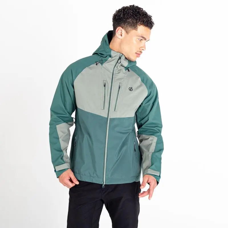 Dare 2b Chaqueta Impermeable Soaring II Para Hombre Verde Helecho, Verde Ágave 4 Dare 2b Chaqueta Impermeable Soaring II Para Hombre Verde Helecho, Verde Ágave - Imagen 4