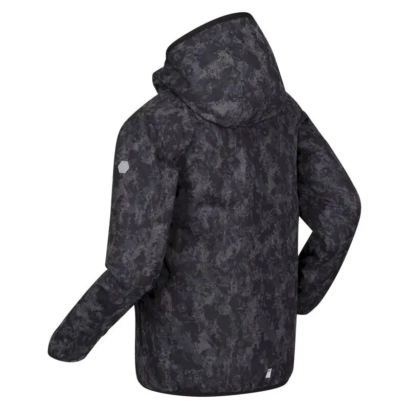 Regatta Chaqueta Impermeable Volcanics VI Camuflaje Para Niños/Niñas Gris Oscuro 4 Regatta Chaqueta Impermeable Volcanics VI Camuflaje Para Niños/Niñas Gris Oscuro - Imagen 4
