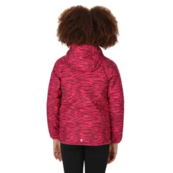 Regatta Chaqueta Impermeable Volcanics VI Estampado De Cebra Para Niños/Niñas Rosa Baya -ZAS Ventas chaqueta impermeable volcanics vi estampado de cebra para niosnias rosa baya 3