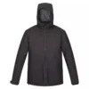 Regatta Chaqueta Impermeable Volter Shield IV Para Hombre Negro