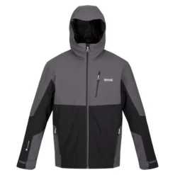 Regatta Chaqueta Impermeable Wentwood VII Para Hombre Negro, Kiwi Llamativo -ZAS Ventas chaqueta impermeable wentwood vii para hombre gris oscuro negro