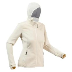 Chaqueta Polar De Montaña Y Nieve Mujer Quechua SH500 X-Warm Beige -ZAS Ventas chaqueta polar de montaa y nieve mujer quechua sh500 x warm beige 4
