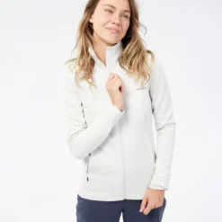 Chaqueta Polar De Montaña Y Trekking Mujer Quechua MH520 Azul -ZAS Ventas chaqueta polar de montaa y trekking mujer quechua mh520 blanco