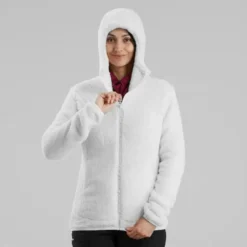 Chaqueta Polar Montaña Y Nieve Mujer Quechua SH100 U-Warm Gris -ZAS Ventas chaqueta polar montaa y nieve mujer quechua sh100 u warm blanco