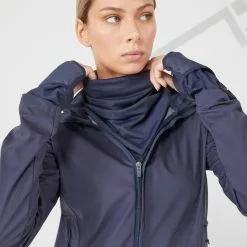 CHAQUETA RUNNING INVIERNO MUJER PERLANTE CORTAVIENTO - KIPRUN WARM REGUL AZUL -ZAS Ventas chaqueta running invierno mujer perlante cortaviento kiprun warm regul azul 3