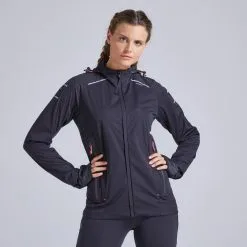 CHAQUETA RUNNING INVIERNO MUJER PERLANTE CORTAVIENTO - KIPRUN WARM REGUL AZUL -ZAS Ventas chaqueta running kiprun warm regul mujer negro invierno cortavientos perlante