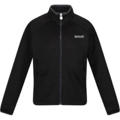Regatta Chaqueta Softshell Highton Lite II Para Niños/Niñas Negro