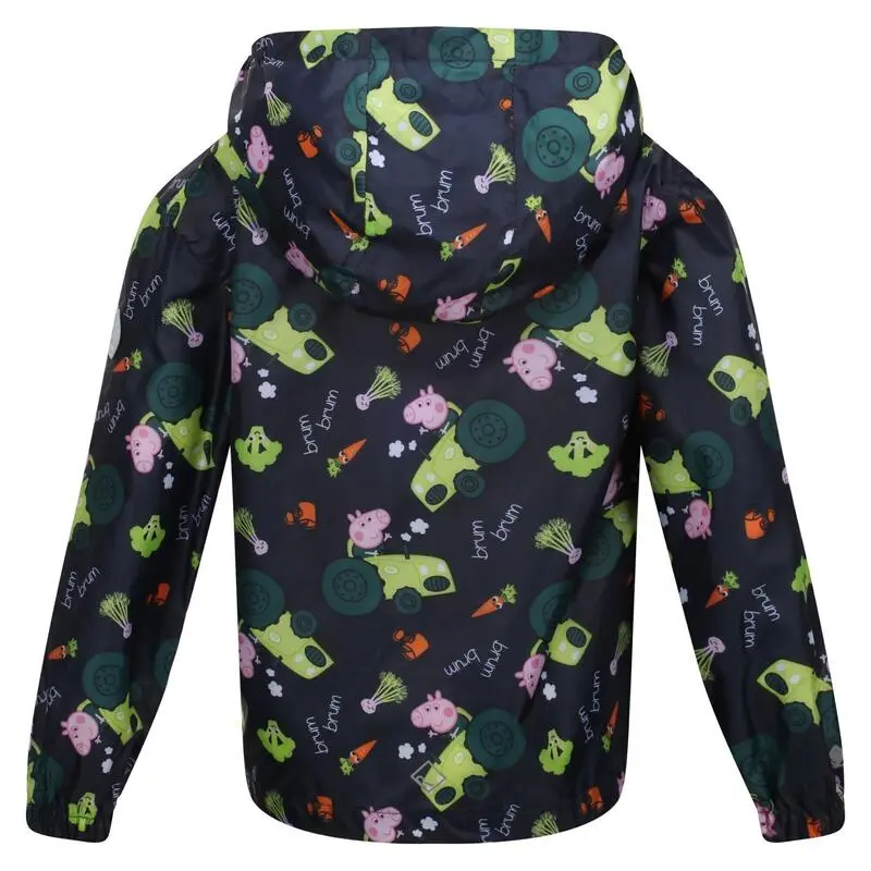 Regatta Chubasquero De Peppa Pig Para Niños/Niñas Marino 2 Regatta Chubasquero De Peppa Pig Para Niños/Niñas Marino - Imagen 2