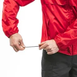 Chubasquero Impermeable De Montaña Y Trekking Hombre Quechua NH100 Rojo -ZAS Ventas chubasquero impermeable de montaa y trekking hombre quechua nh100 rojo 4