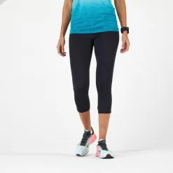 CORSARIO RUNNING MUJER - KIPRUN SUPPORT NEGRO