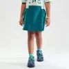 Falda Pantalón De Montaña Y Trekking Niña Quechua MH100 Verde