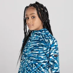 Dare 2b Forro Polar Gambol Estampado De Cebra Para Niños/Niñas Azul Metilo Oscuro -ZAS Ventas forro polar gambol estampado de cebra para niosnias azul metilo oscuro 3