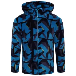 Dare 2b Forro Polar Gambol Geométrico Para Niños/Niñas Denim Oscuro