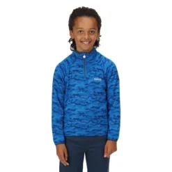 Regatta Forro Polar Highton Camuflaje Para Niños/Niñas Gris India -ZAS Ventas forro polar highton camuflaje para niosnias azul imperial