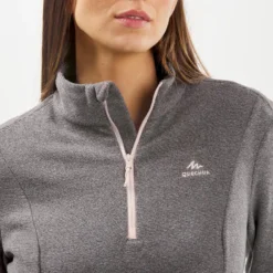 Forro Polar Montaña Y Trekking Mujer Quechua MH100 Gris 6 Forro Polar Montaña Y Trekking Mujer Quechua MH100 Gris -ZAS Ventas forro polar montaa y trekking mujer quechua mh100 gris 2