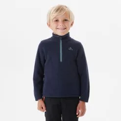Forro Polar De Montaña Y Trekking Niños 2-6 Años Quechua MH100 Azul -ZAS Ventas forro polar senderismo mh100 azul nios 2 6 aos