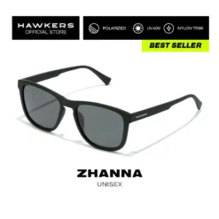 HAWKERS Gafas De Sol Para Hombre Y Mujer BLACK DARK POLARIZED - ZHANNA