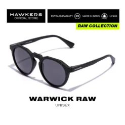 HAWKERS Gafas De Sol Para Hombre Y Mujer BLACK DARK - WARWICK RAW