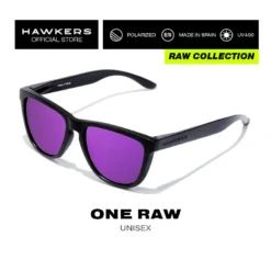 HAWKERS Gafas De Sol Para Hombre Y Mujer BLACK JOKER POLARIZED - ONE RAW