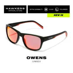 HAWKERS Gafas De Sol Para Hombre Y Mujer BLACK DARK POLARIZED - OWENS -ZAS Ventas gafas de sol para hombre y mujer black red ruby polarized owens