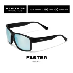 HAWKERS Gafas De Sol Para Hombres Y Mujeres FASTER Black Dark -ZAS Ventas gafas de sol para hombres y mujeres faster black blue chrome