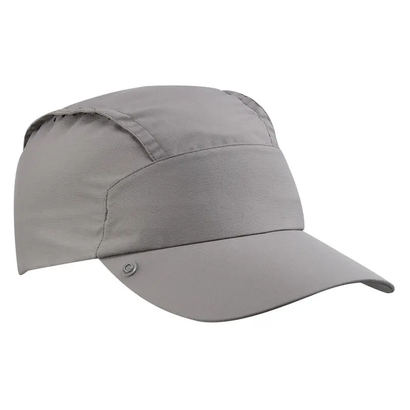 Forclaz GORRA ANTI-UV CON PROTECCIÓN NUCA MT900 GRIS 2 Forclaz GORRA ANTI-UV CON PROTECCIÓN NUCA MT900 GRIS - Imagen 2